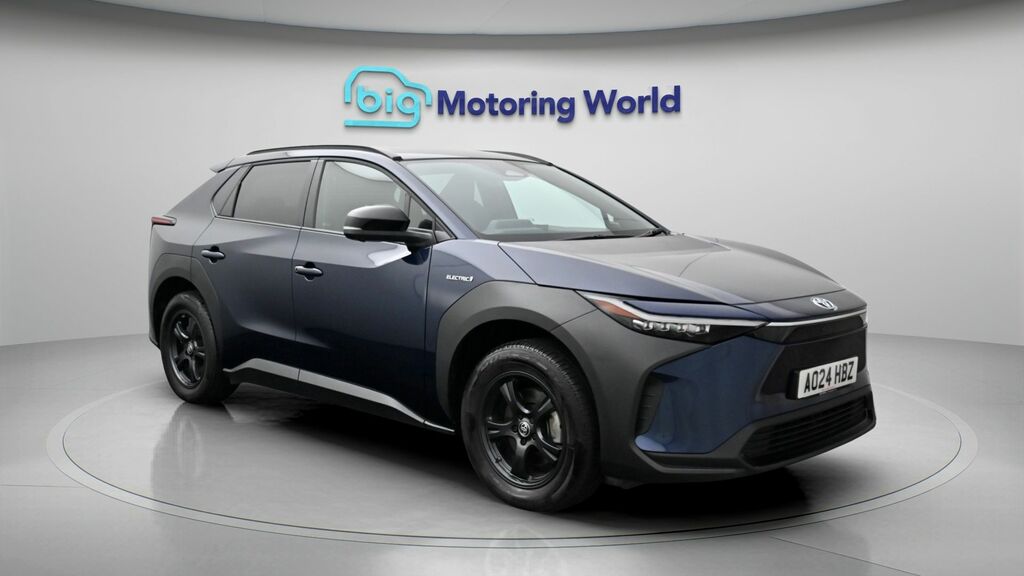 Toyota bZ4X Motion Blue
