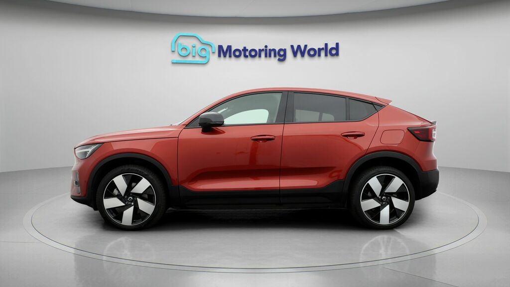 Volvo C40 Ultimate Red #4