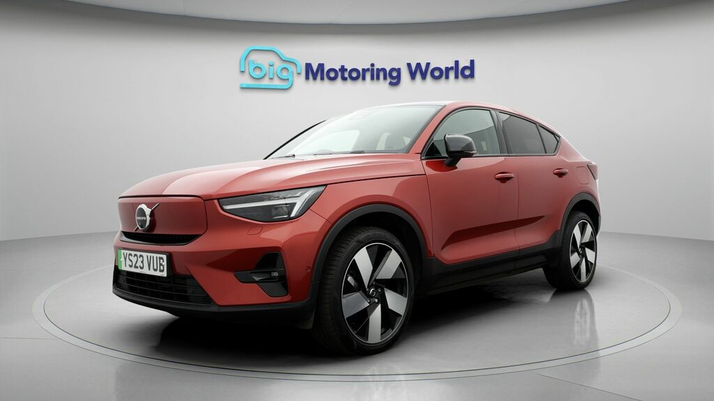 Volvo C40 Ultimate Red #3