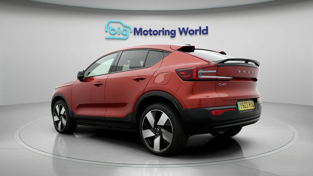 Volvo C40 Ultimate Red #5
