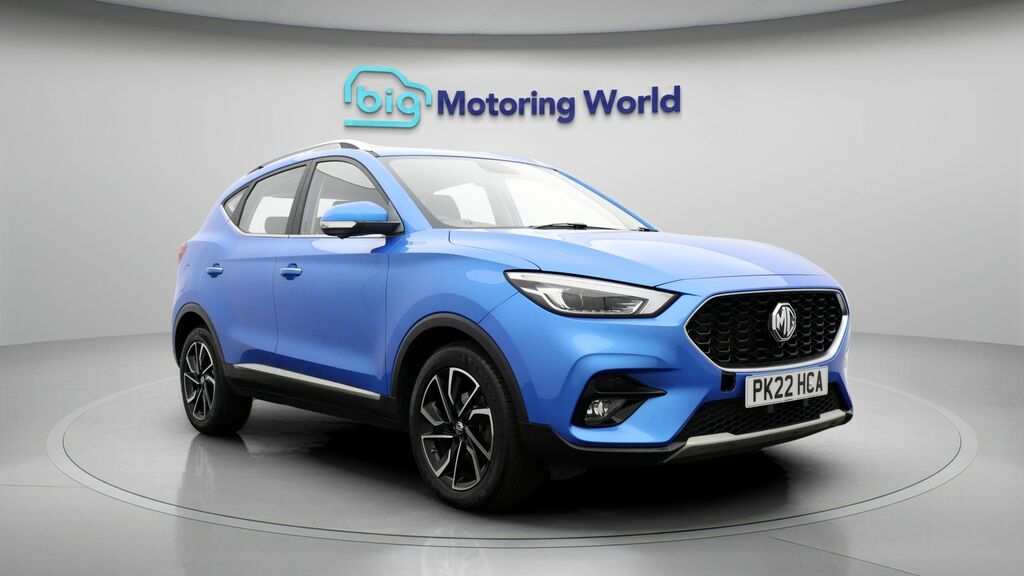 MG ZS Exclusive Blue