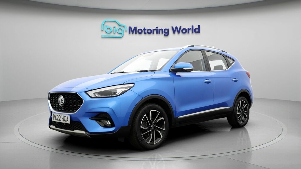 MG ZS Exclusive Blue #3