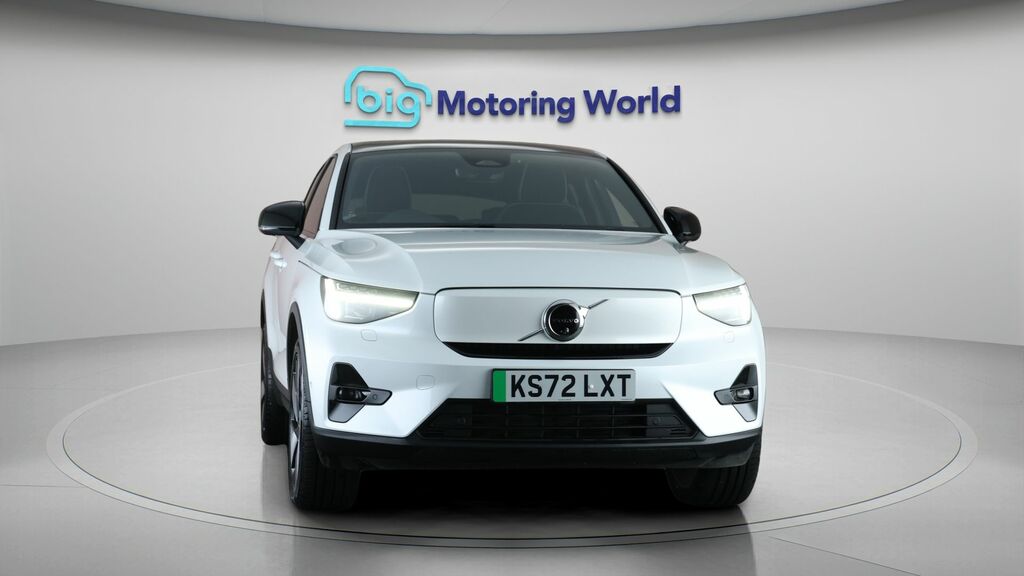 Volvo C40 Ultimate White #2