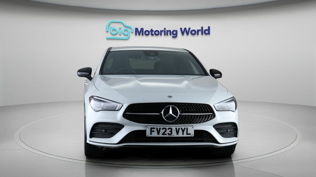Mercedes-Benz CLA Class Amg Line FV23VYL White #2