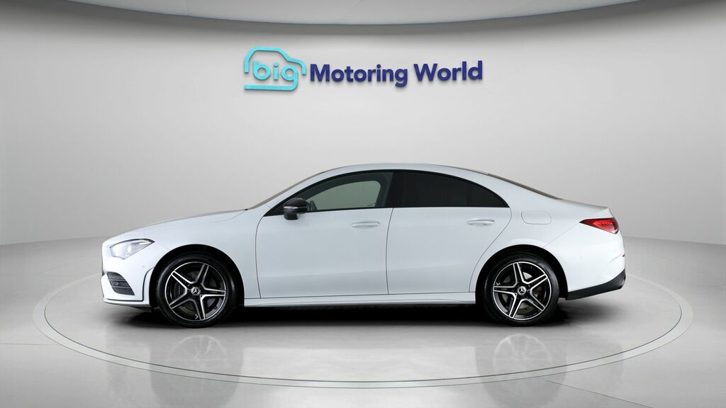 Mercedes-Benz CLA Class Amg Line FV23VYL White #4