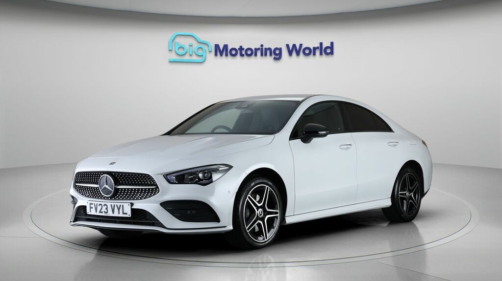Mercedes-Benz CLA Class Amg Line FV23VYL White #3
