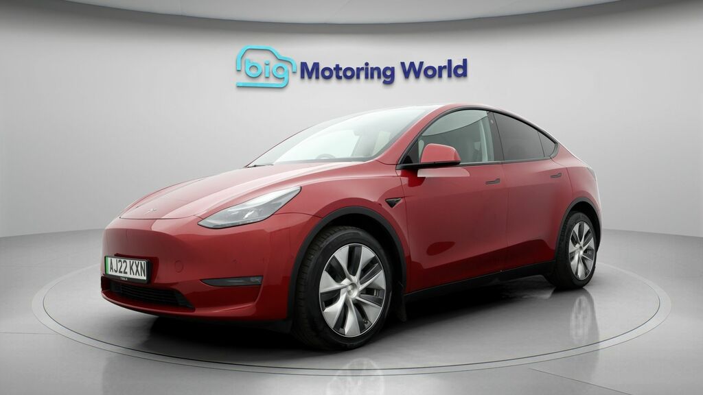 Tesla Model Y Long Range AJ22KXN Red #3