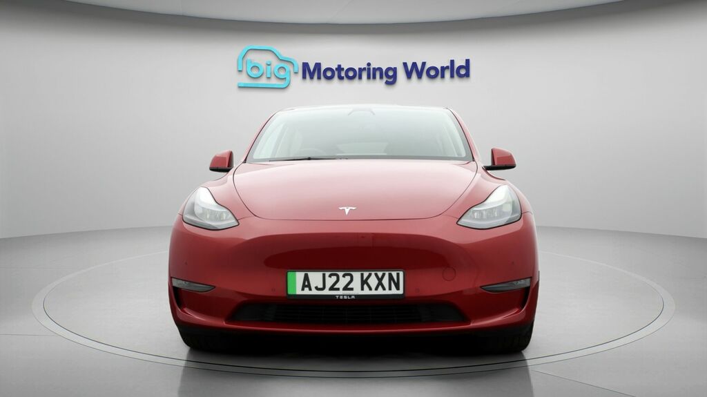 Tesla Model Y Long Range AJ22KXN Red #2