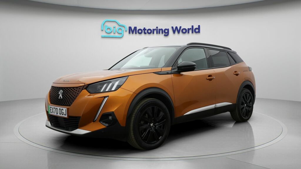 Peugeot e-2008 Gt Line Orange #3