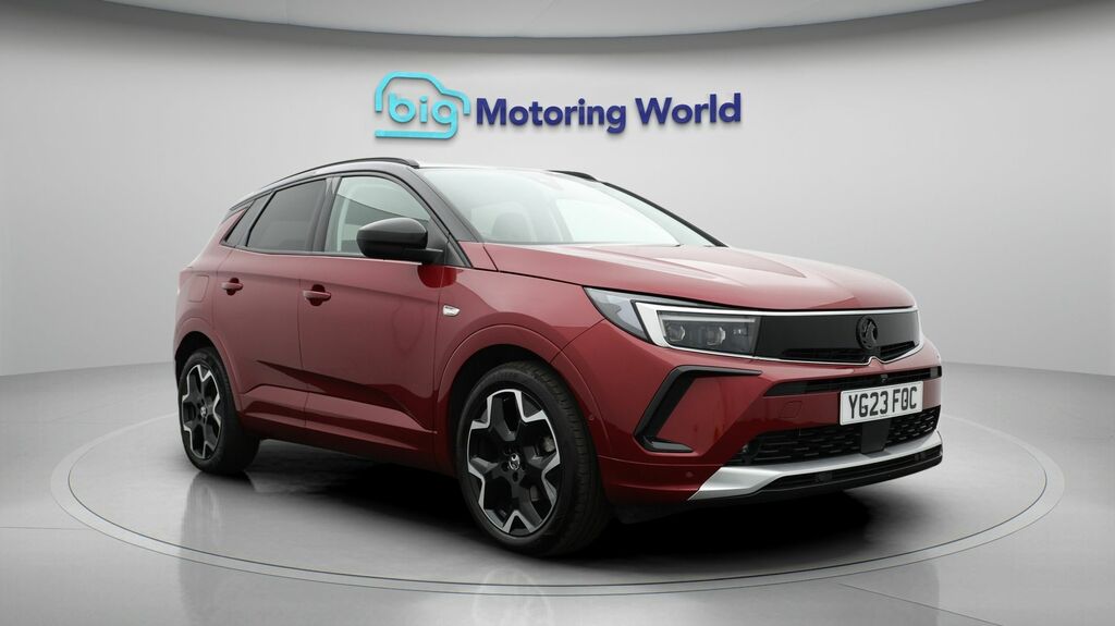 Vauxhall Grandland Ultimate YG23FOC Red