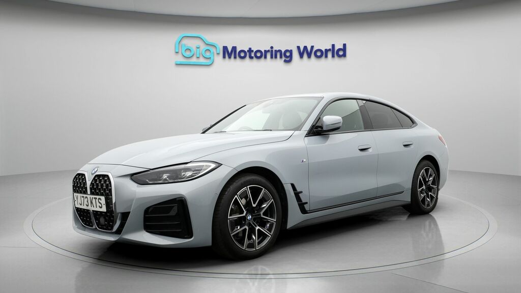 BMW 4 Series Gran Coupe M Sport YJ73KTS Grey #3