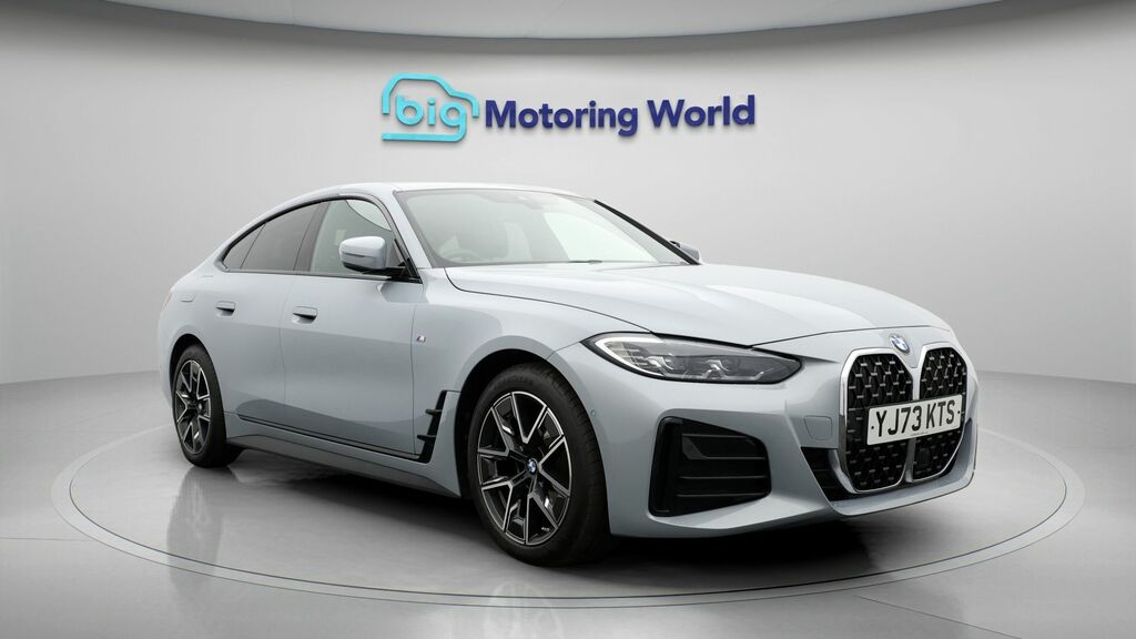 BMW 4 Series Gran Coupe M Sport YJ73KTS Grey