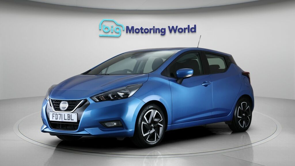 Nissan Micra Acenta Blue #3
