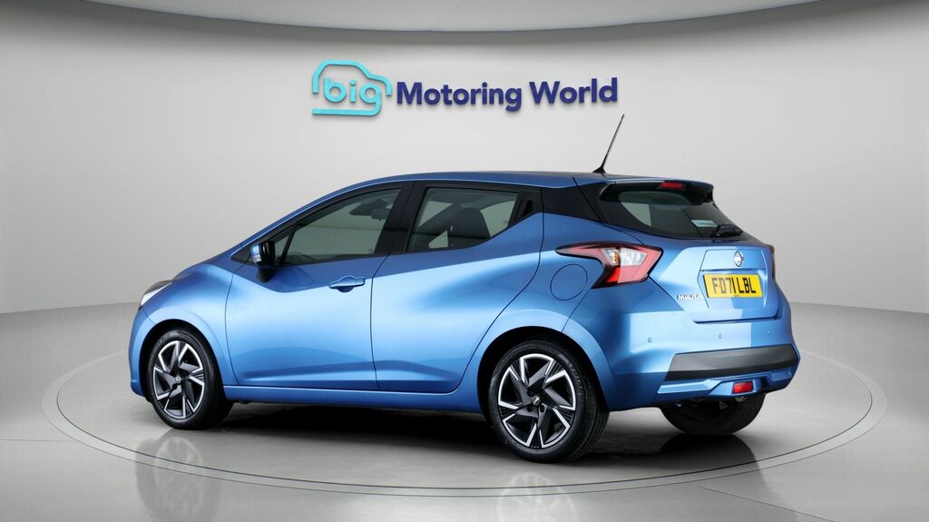Nissan Micra Acenta Blue #5