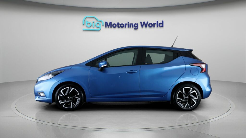 Nissan Micra Acenta Blue #4
