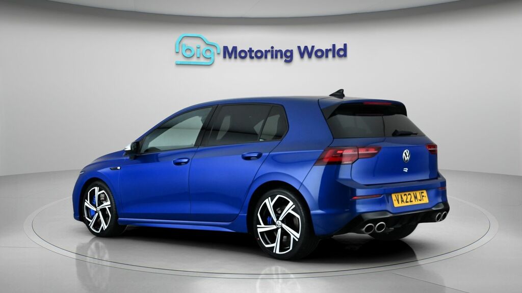 Volkswagen Golf R Blue #5