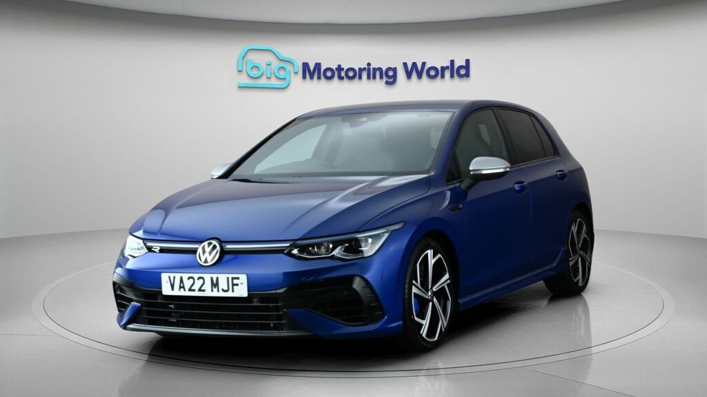 Volkswagen Golf R Blue #3