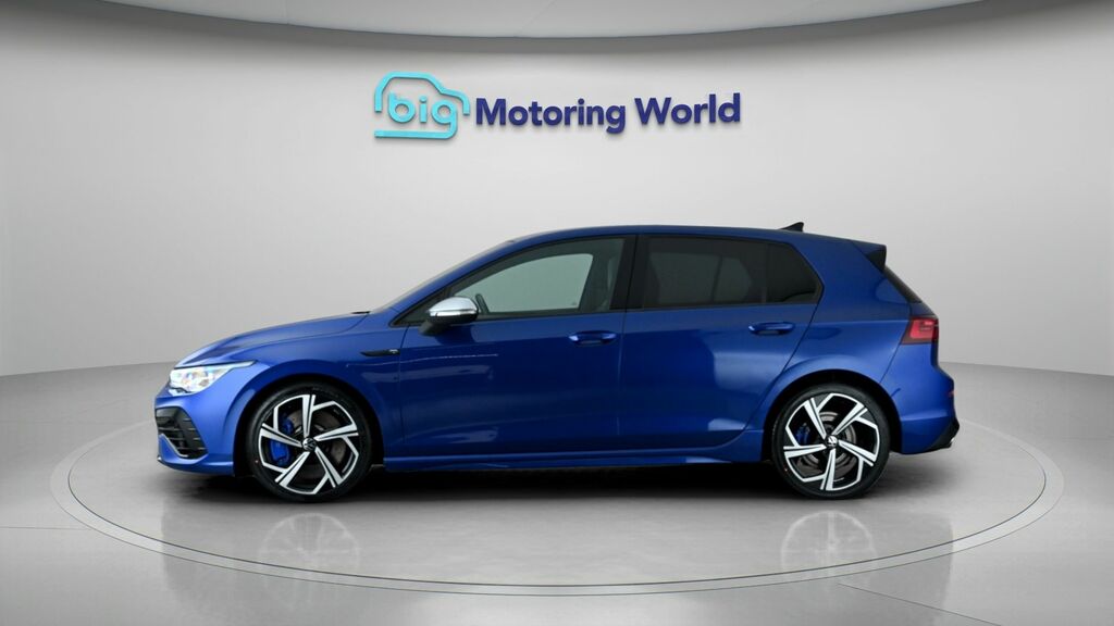 Volkswagen Golf R Blue #4