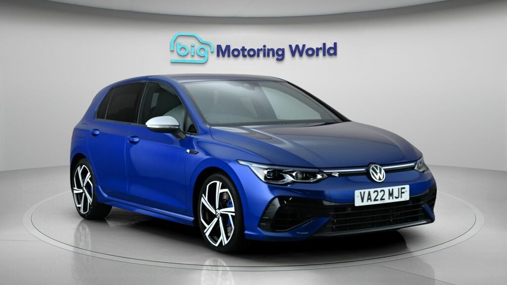 Volkswagen Golf R Blue
