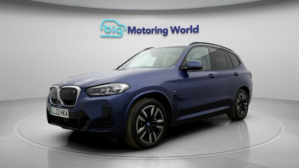 BMW iX3 M Sport Blue #2