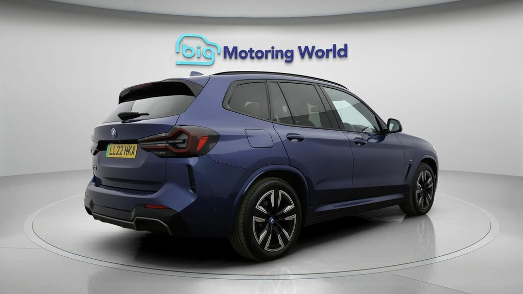 BMW iX3 M Sport Blue #6