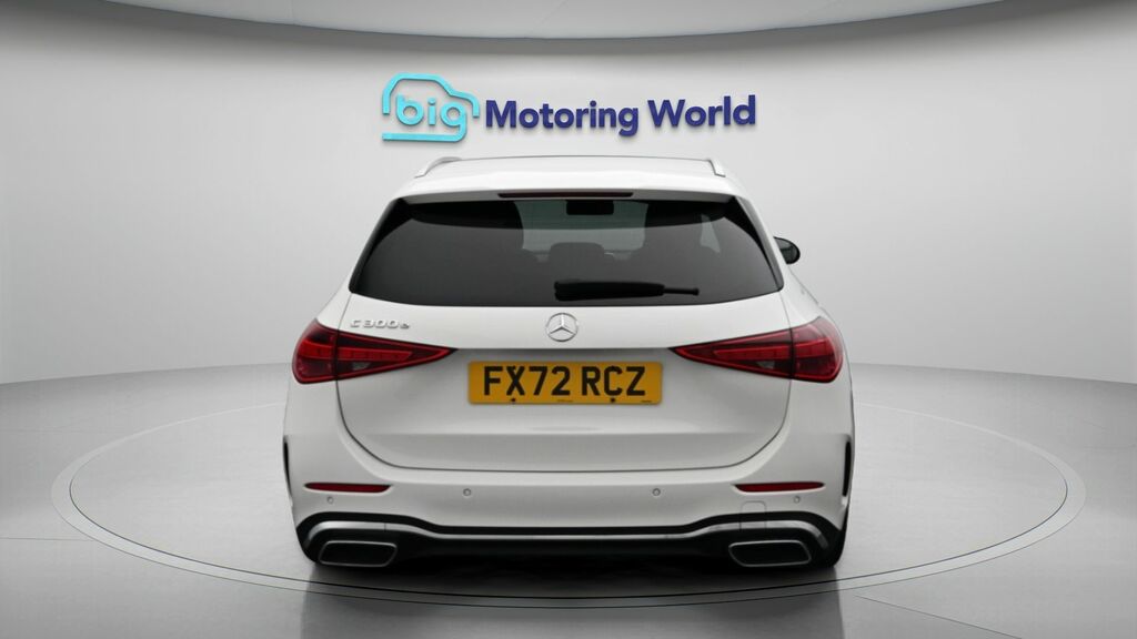 Mercedes-Benz C Class Amg Line White #6