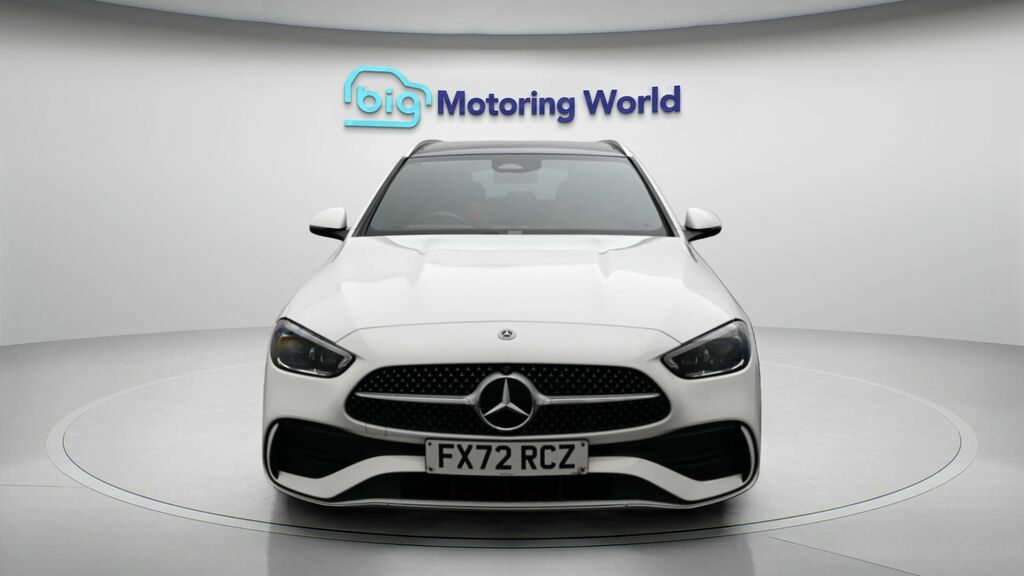 Mercedes-Benz C Class Amg Line White #2