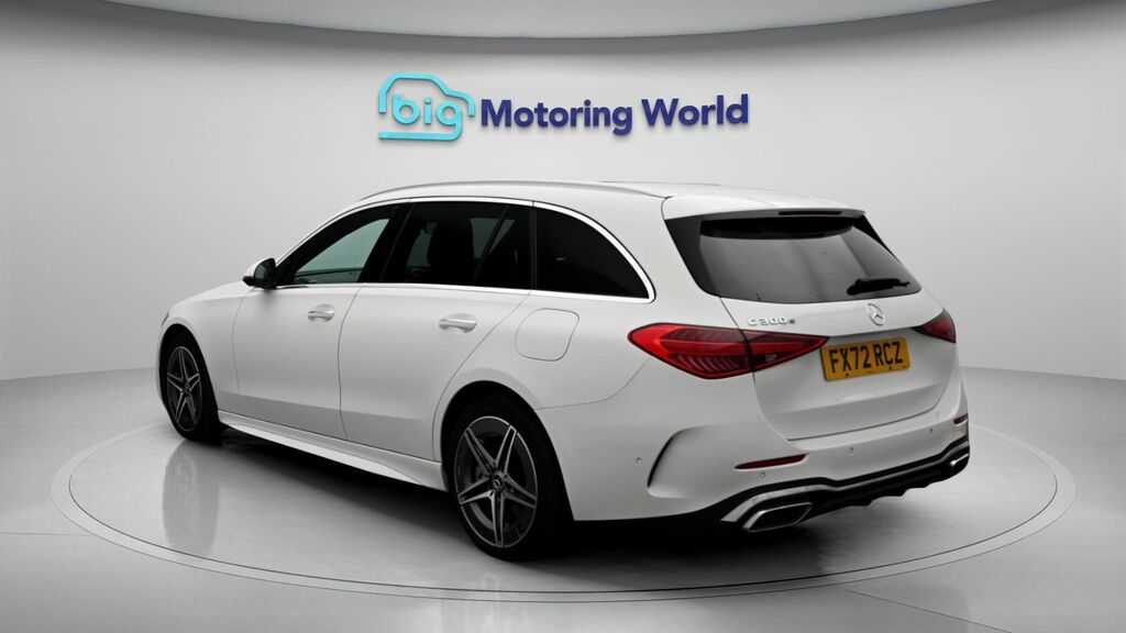 Mercedes-Benz C Class Amg Line White #5