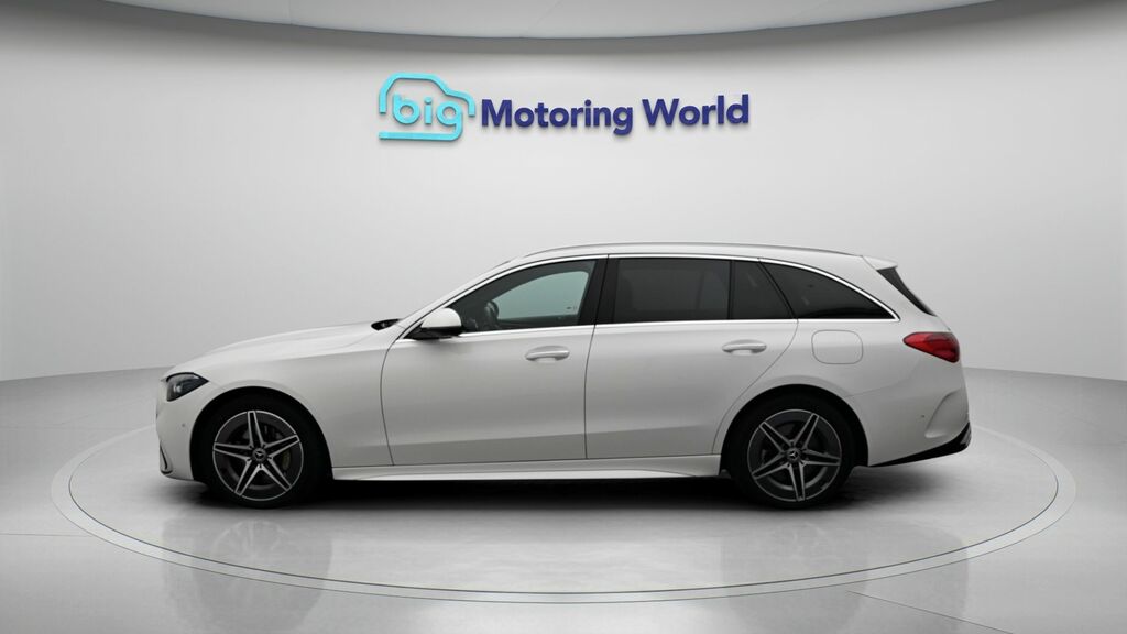 Mercedes-Benz C Class Amg Line White #4