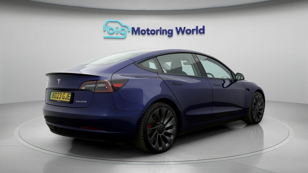 Tesla Model 3 Performance BD23GJE Blue #6