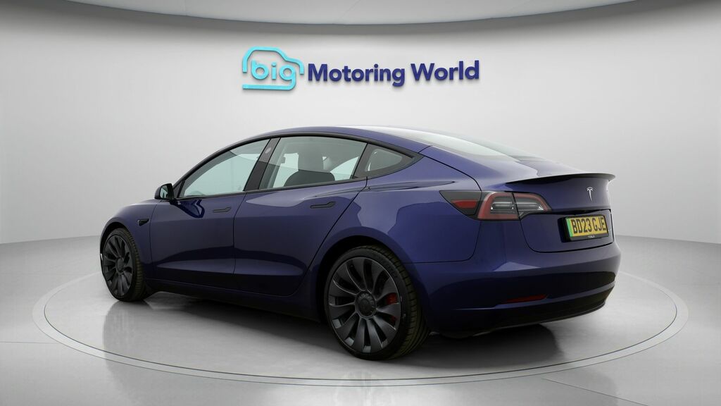 Tesla Model 3 Performance BD23GJE Blue #4