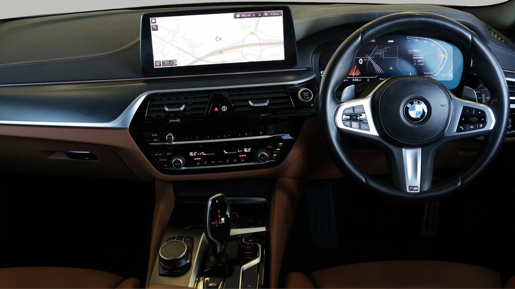 BMW 5 Series 520D M Sport Mhev Blue #13