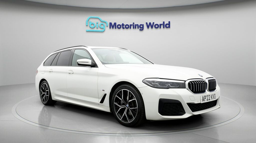 BMW 5 Series M Sport White
