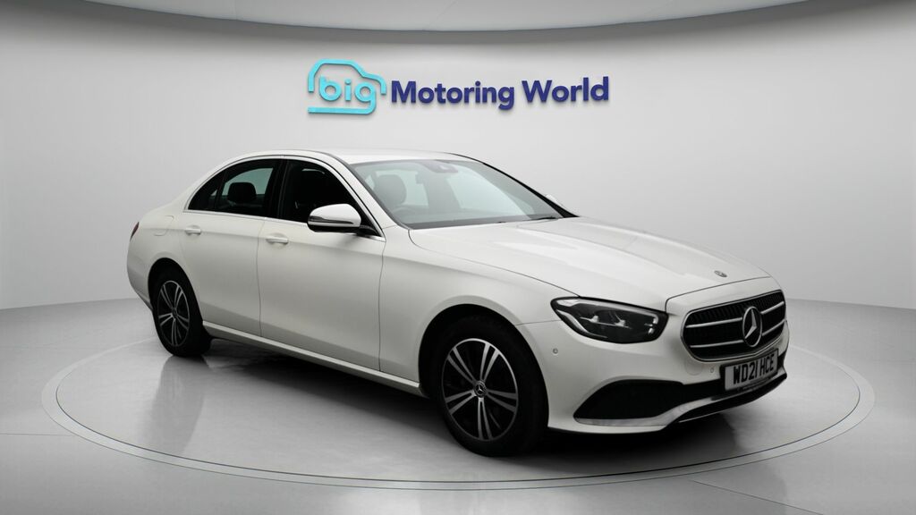Mercedes-Benz E Class Sport White