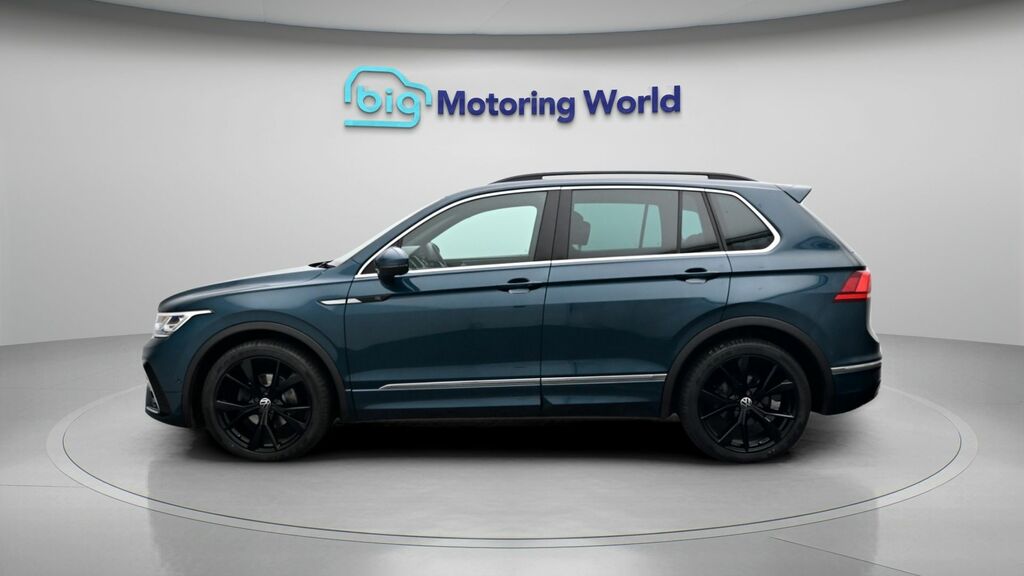 Volkswagen Tiguan R-line Blue #4