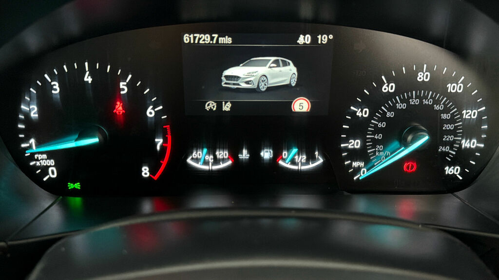 Ford Focus 1.0 Ecoboost Hybrid Mhev 155 St-line X Edition Blue #24