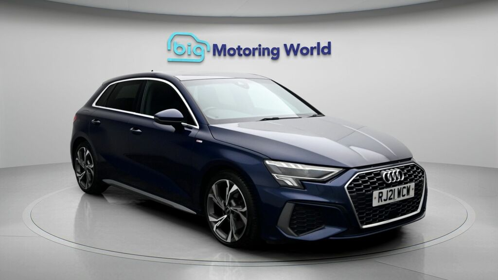 Audi A3 S Line Blue