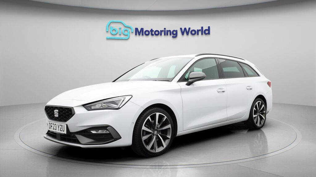 Seat Leon Fr Sport White #3