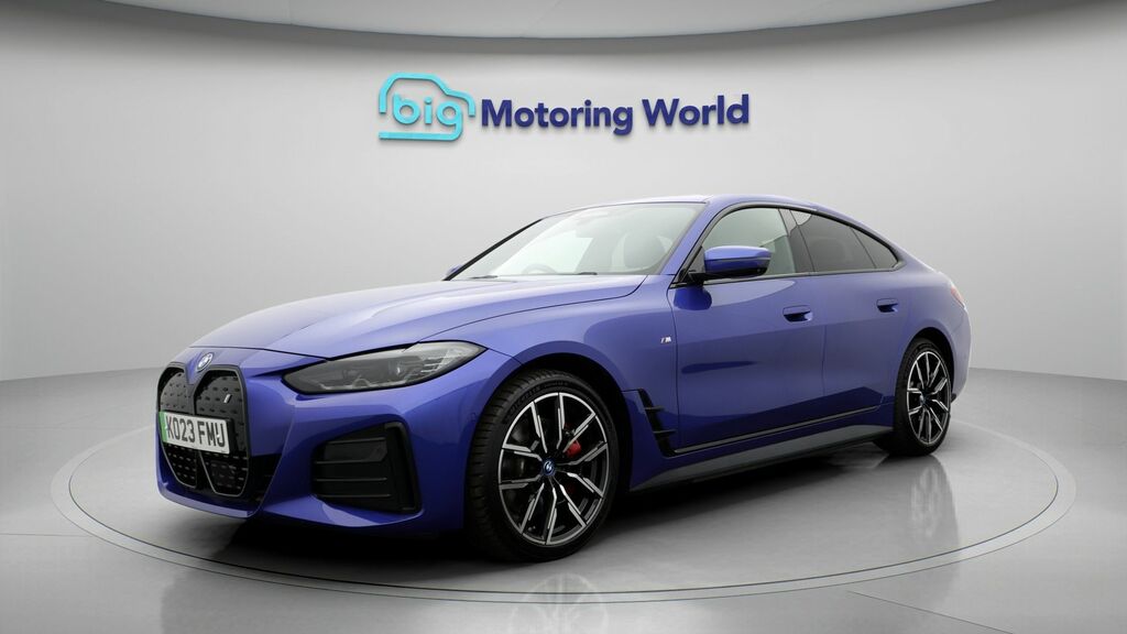 BMW i4 M Sport Blue #3