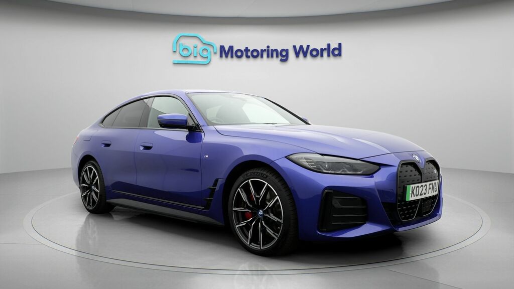 BMW i4 M Sport Blue
