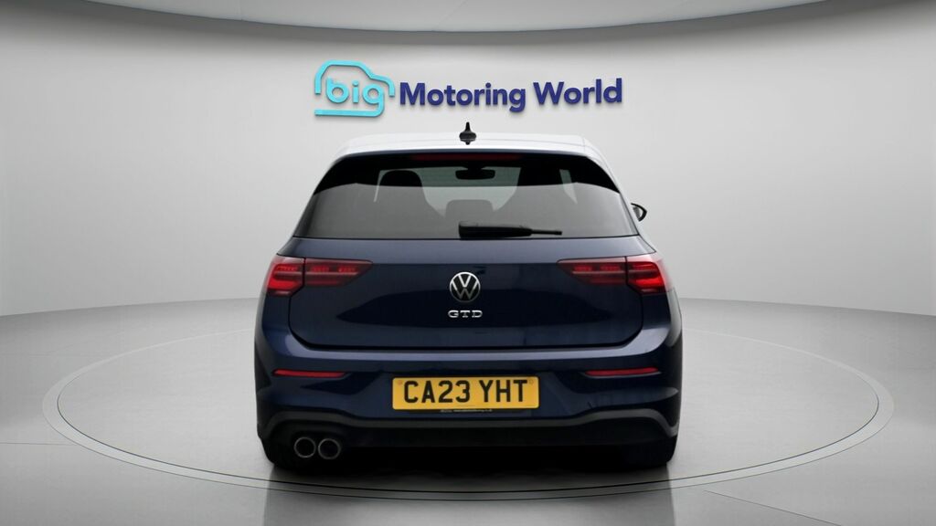 Volkswagen Golf Gtd Blue #6