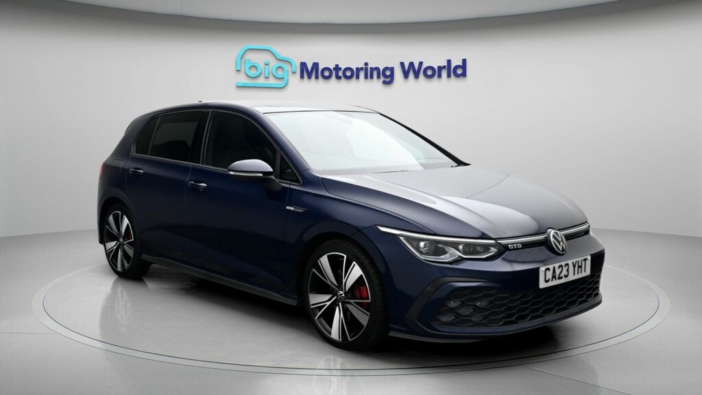 Volkswagen Golf Gtd Blue