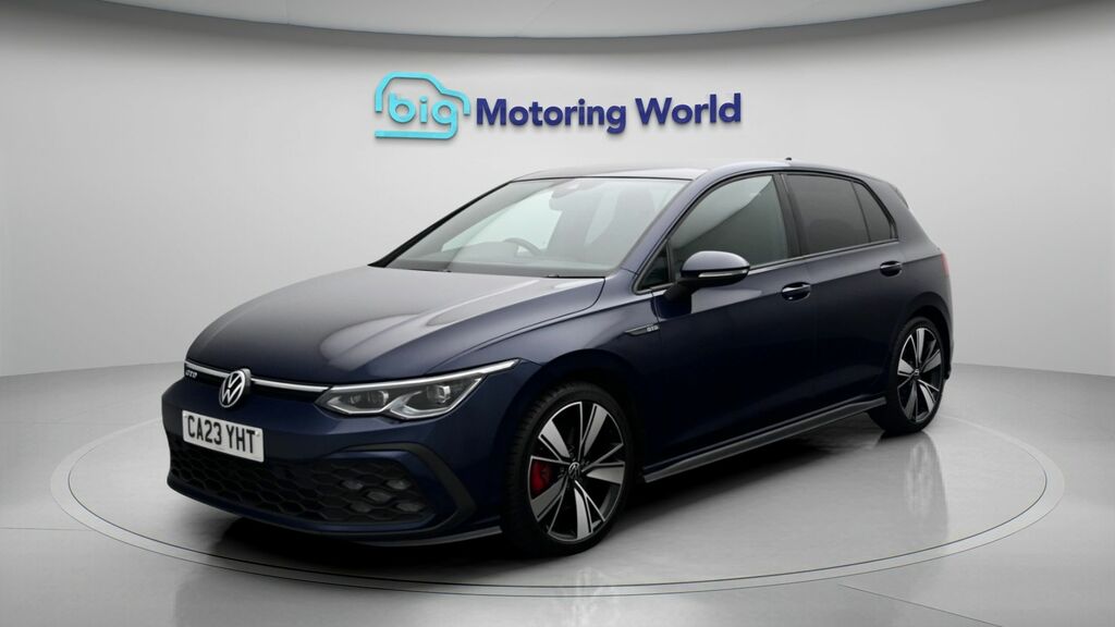 Volkswagen Golf Gtd Blue #3
