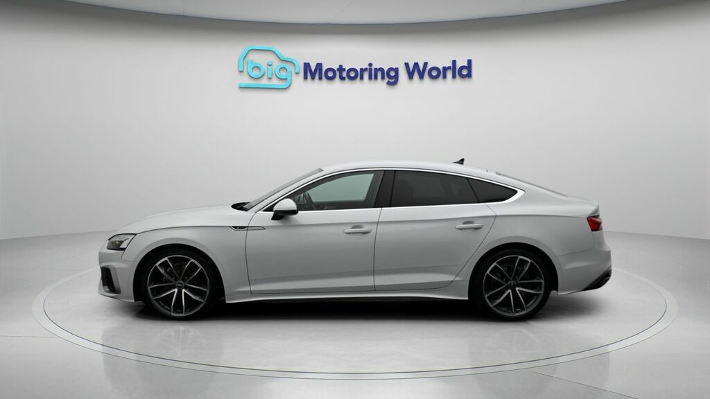 Audi A5 S Line White #4