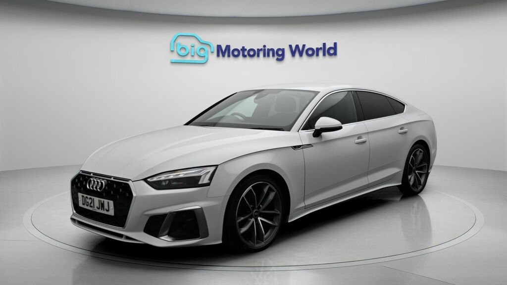 Audi A5 S Line White #3