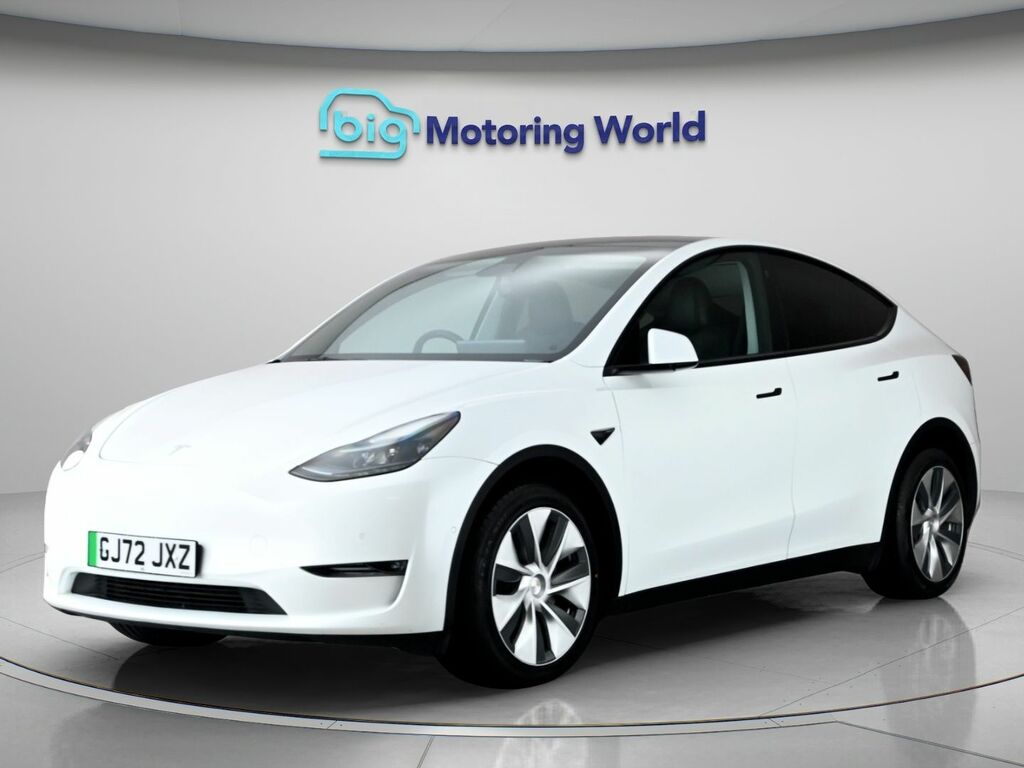 Tesla Model Y Long Range GJ72JXZ White #3