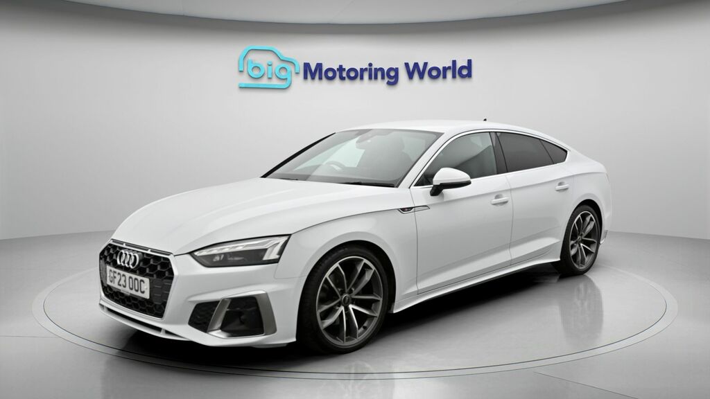 Audi A5 S Line White #3