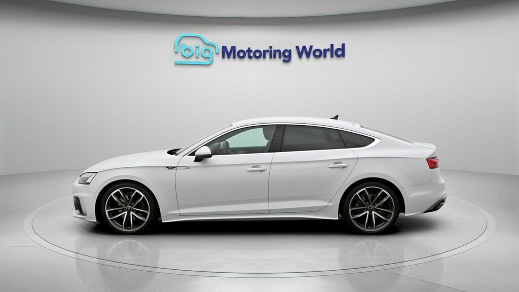 Audi A5 S Line White #4