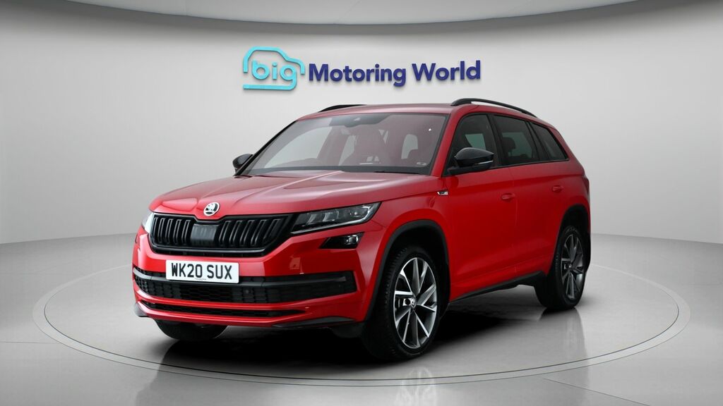 Skoda Kodiaq Sportline Red #3
