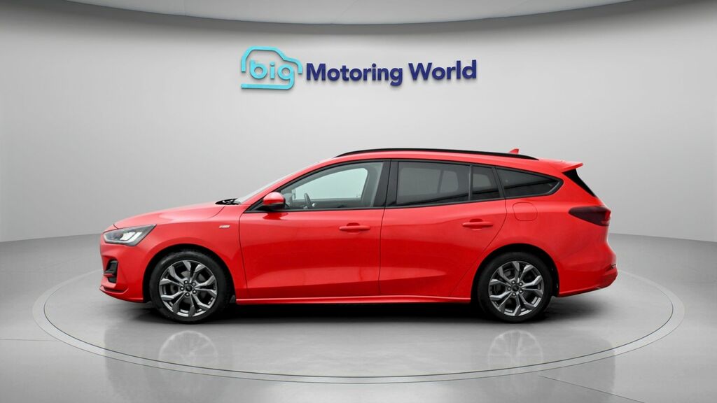 Ford Focus St-line Red #4
